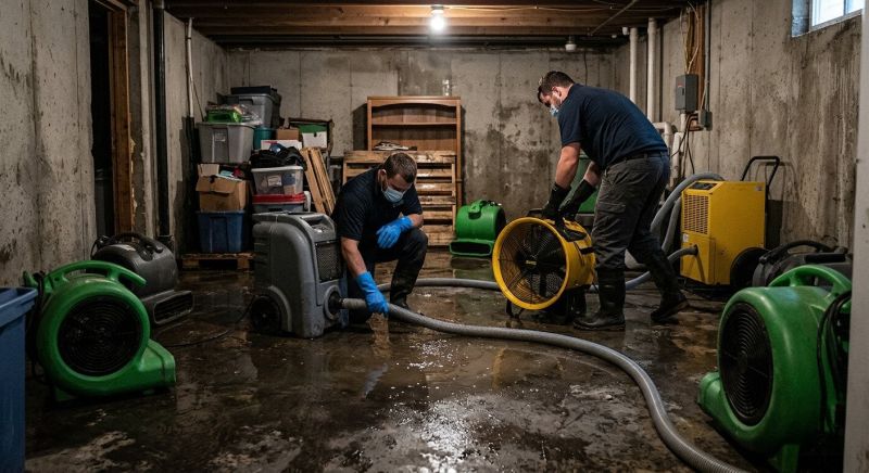 Crawlspace Water Restoration in Scottsdale, AZ