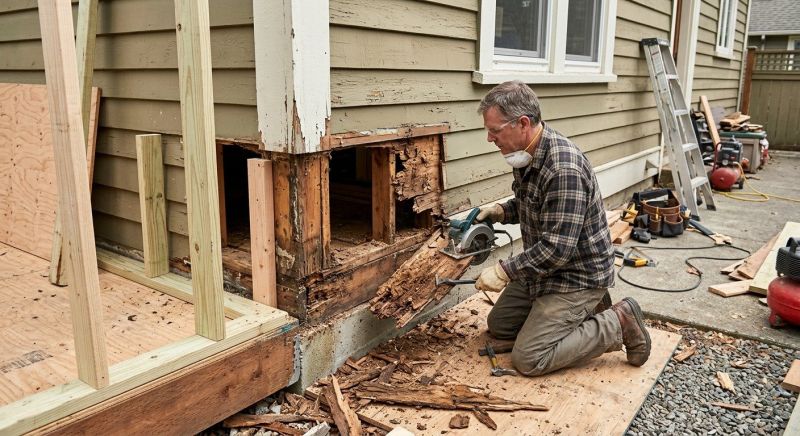 Dry Rot Remediation in Conroe, TX