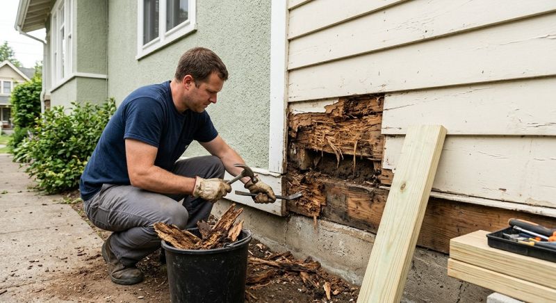 Wood Rot Removal in Indianapolis, IN