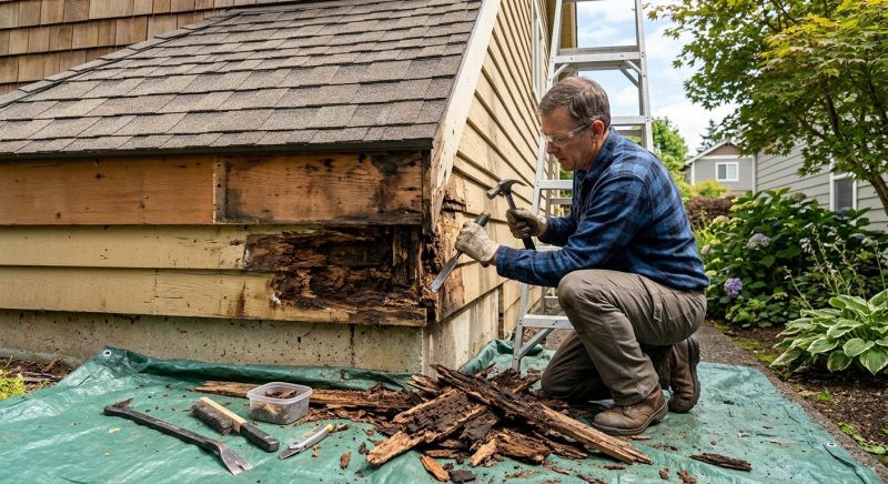 Wood Rot Repair in Denver County, CO