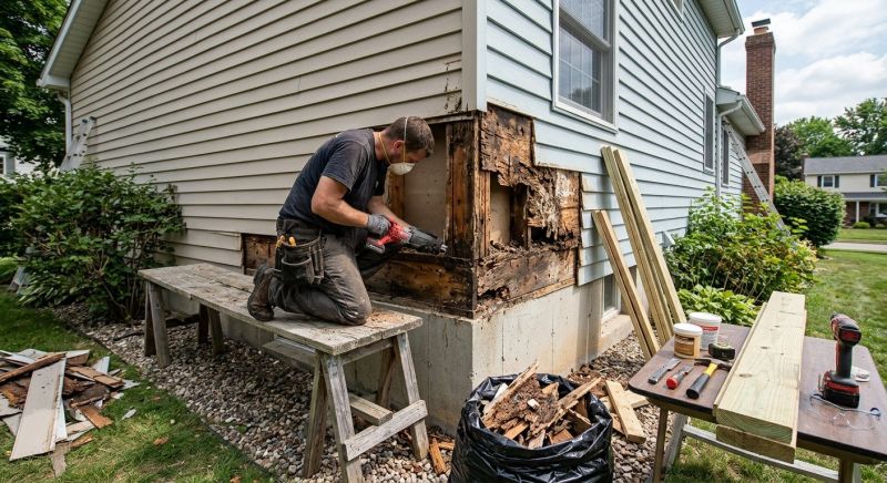 Dry Rot Remediation in Wilmington, NC